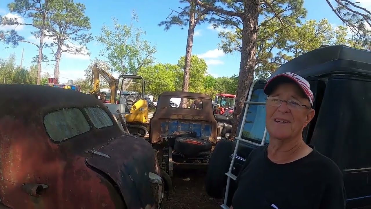 EP338 Part 1 Classic Car Salvage Yard Hudson Florida March 2022
