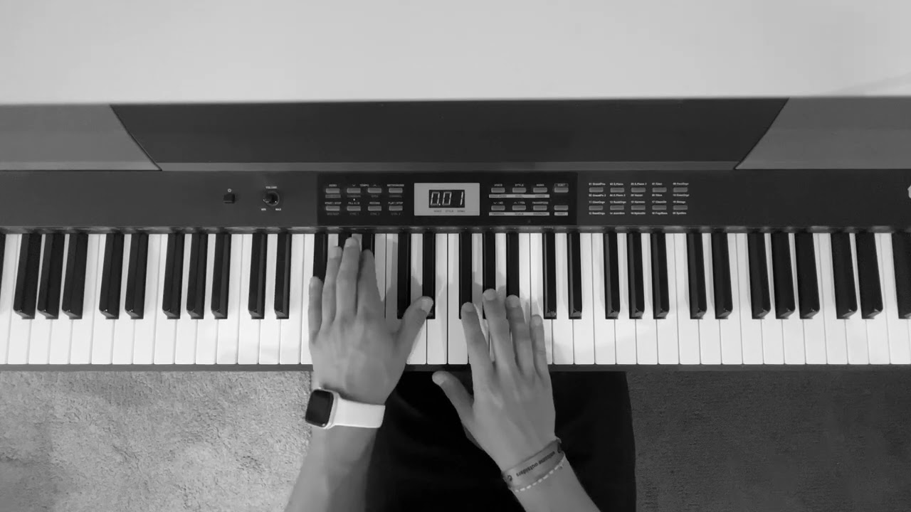 SACRIFICIO - Tainy & Xantos Piano Cover