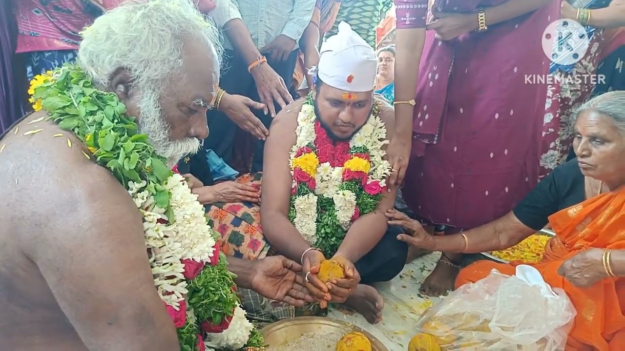 తేజ స్వామి ఇరుముడి కార్యక్రమం