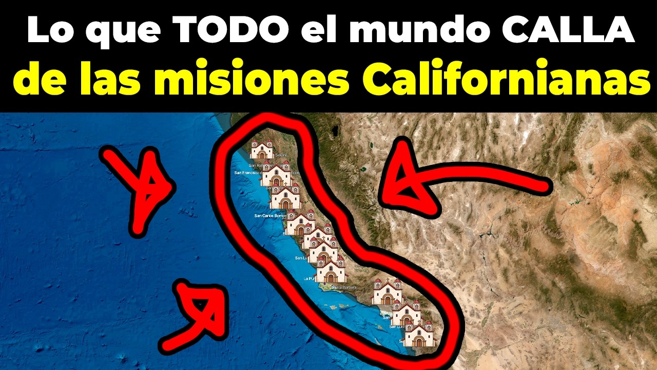 21 Secretos de la GEOGRAFÍA de las Misiones CALIFORNIANAS