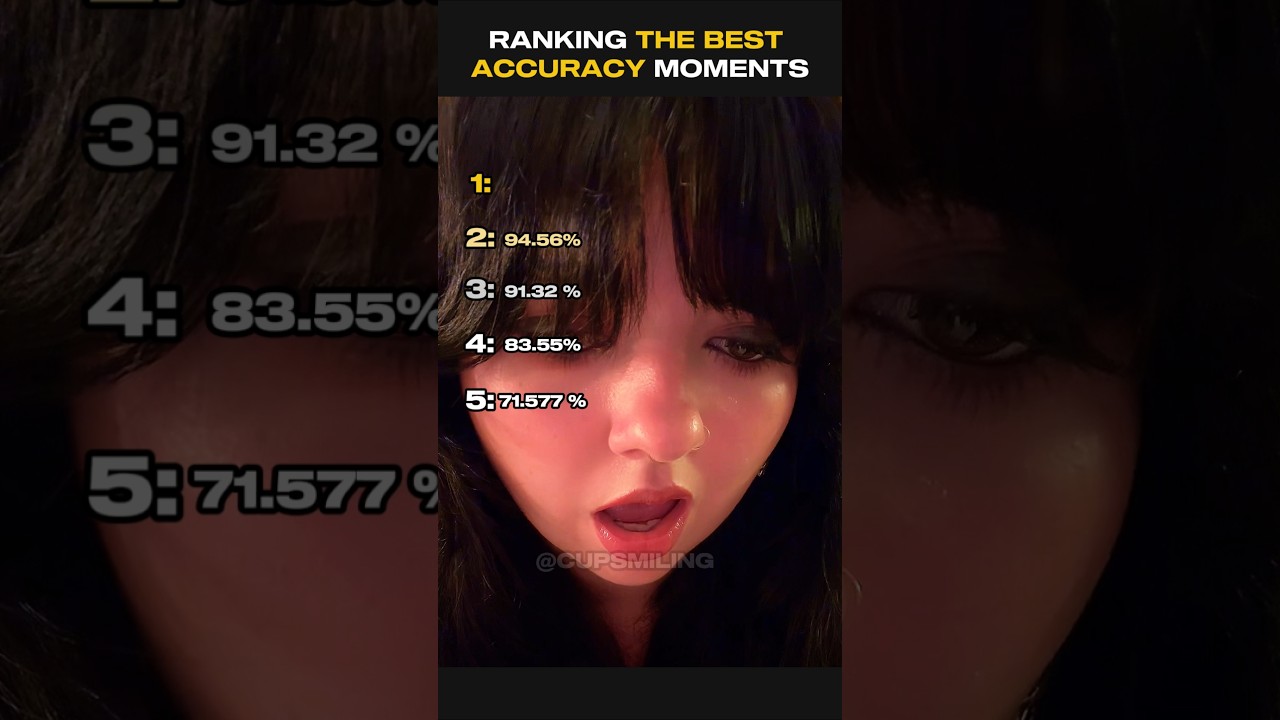 Ranking The Best Accuracy Moments #ranking #accuracy