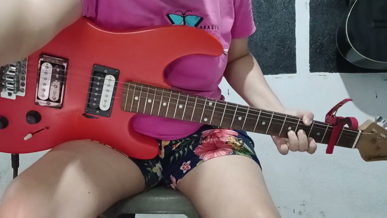 The Rolling Stones - Paint  it Black - Guitarra by Mariane oficial cover 
