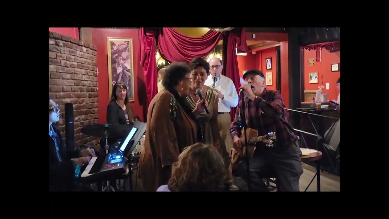 Eva Emingerova with Bonita Jazz Band at Cafe La Maze