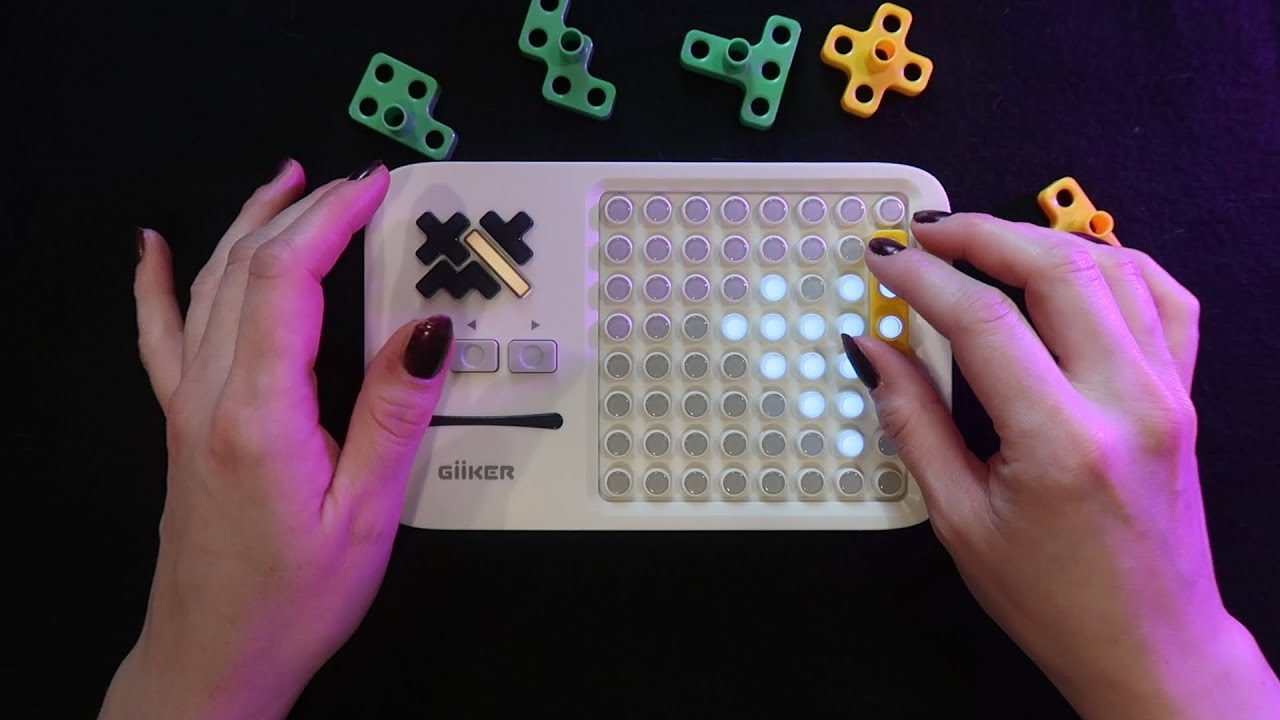 ASMR Gentle Puzzle Game Sounds ⭐ Clicking & Tapping ⭐ Soft Spoken 