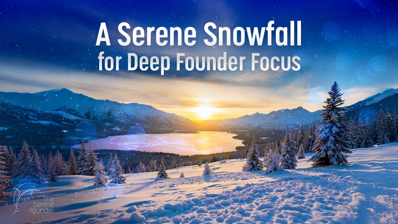 Snowfall Journaling Soundscape | Mountain Magic for Limitless Thinking
