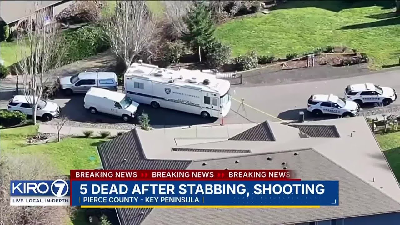 Four stabbed to death on Key Peninsula, suspect shot and killed by deputy, sheriff says