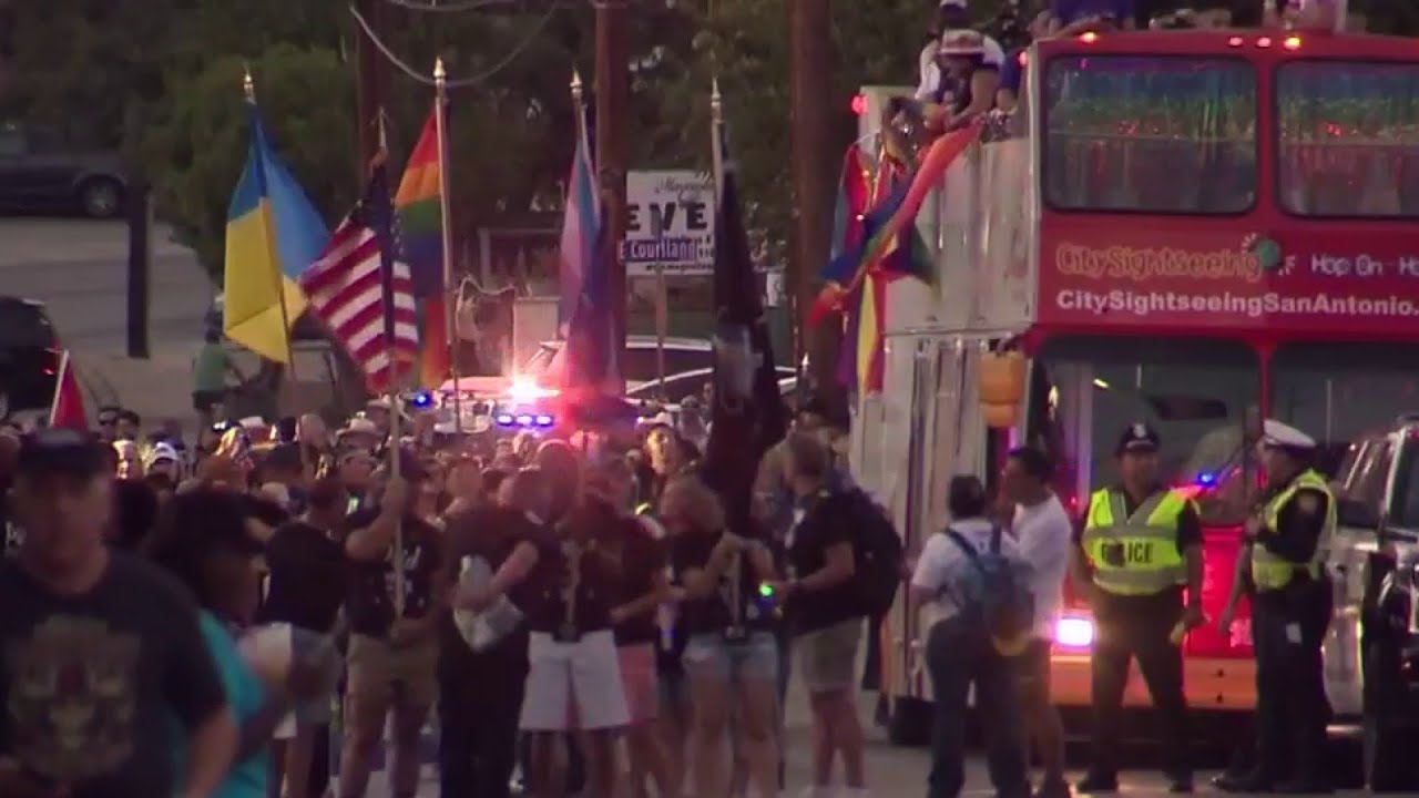 San Antonio’s Pride Bigger than Texas Parade lights up Main Street