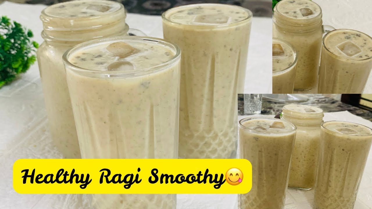 റാഗി പൊടി ഉണ്ടോ 😋😳ക്ഷീണം മാറാനും ആരോഗ്യത്തിനും ഇത് ഒരു ഗ്ലാസ്‌ മതി Healthy Ragi Smoothy Recipe 