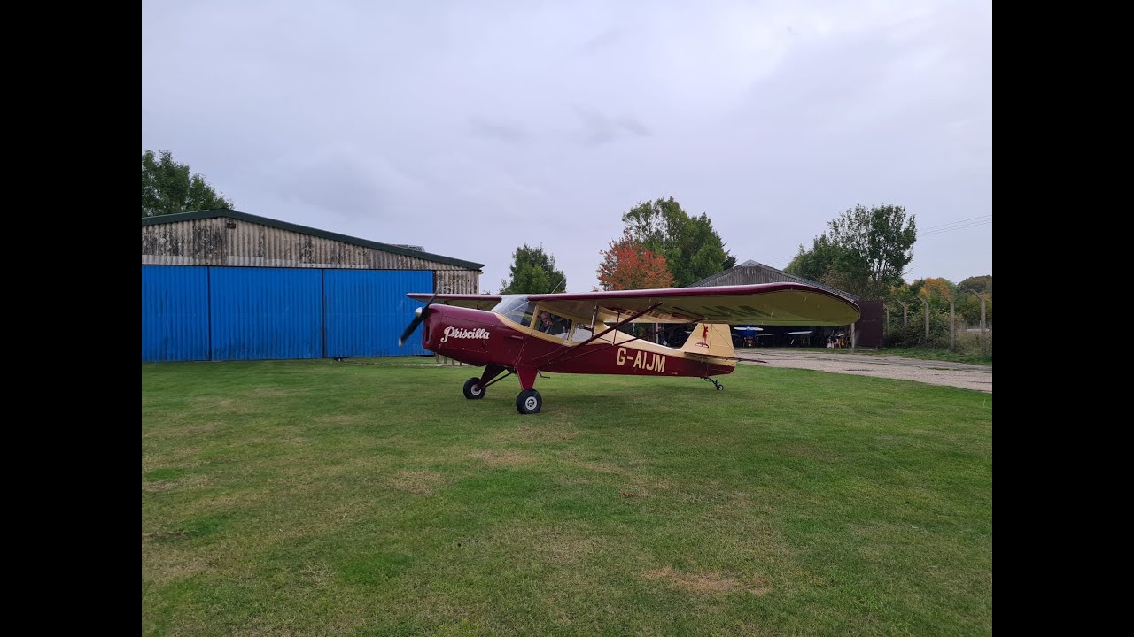 Auster J4 First Post Restoration Flight