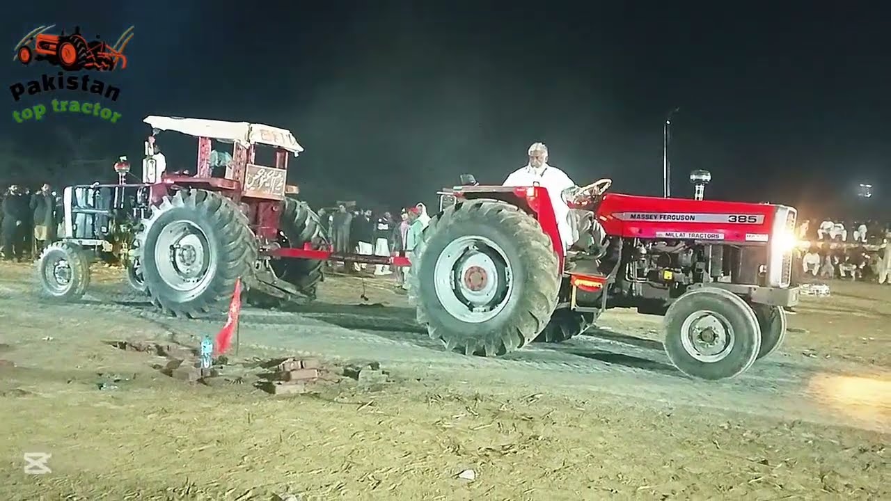 Massey Ferguson 385 Tractor ka first tochan mokabala | astad vs Shagerd