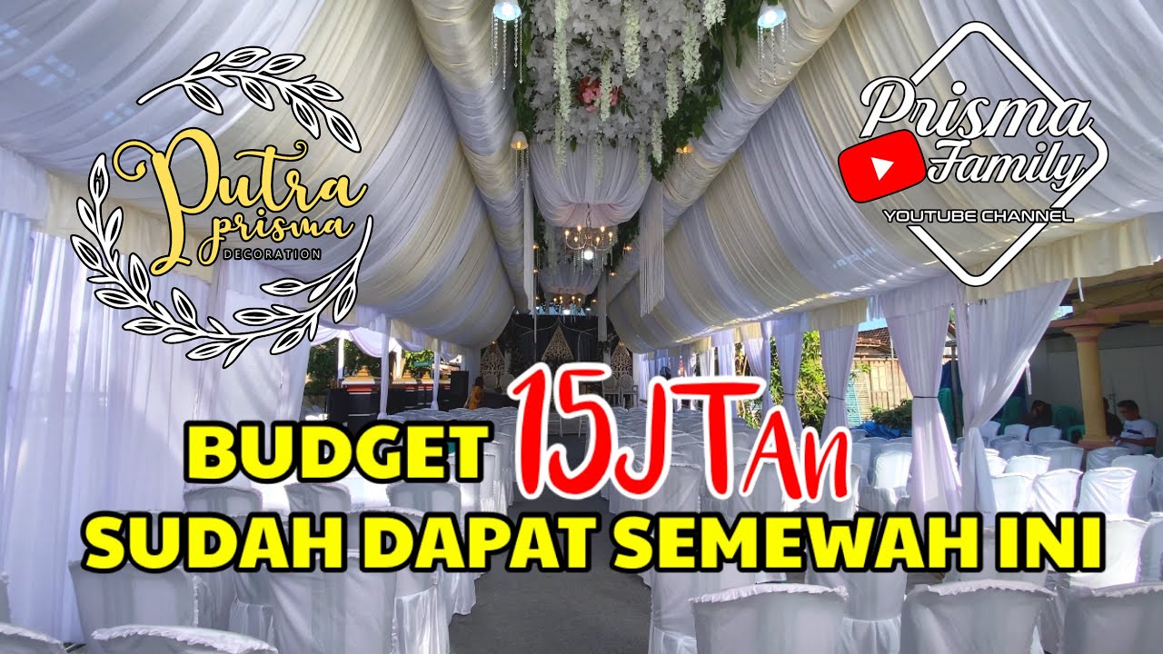 NIKAHAN BUDGET 15JT AN SUDAH SEPERTI DI GEDUNG SATU PAKET LENGKAP
