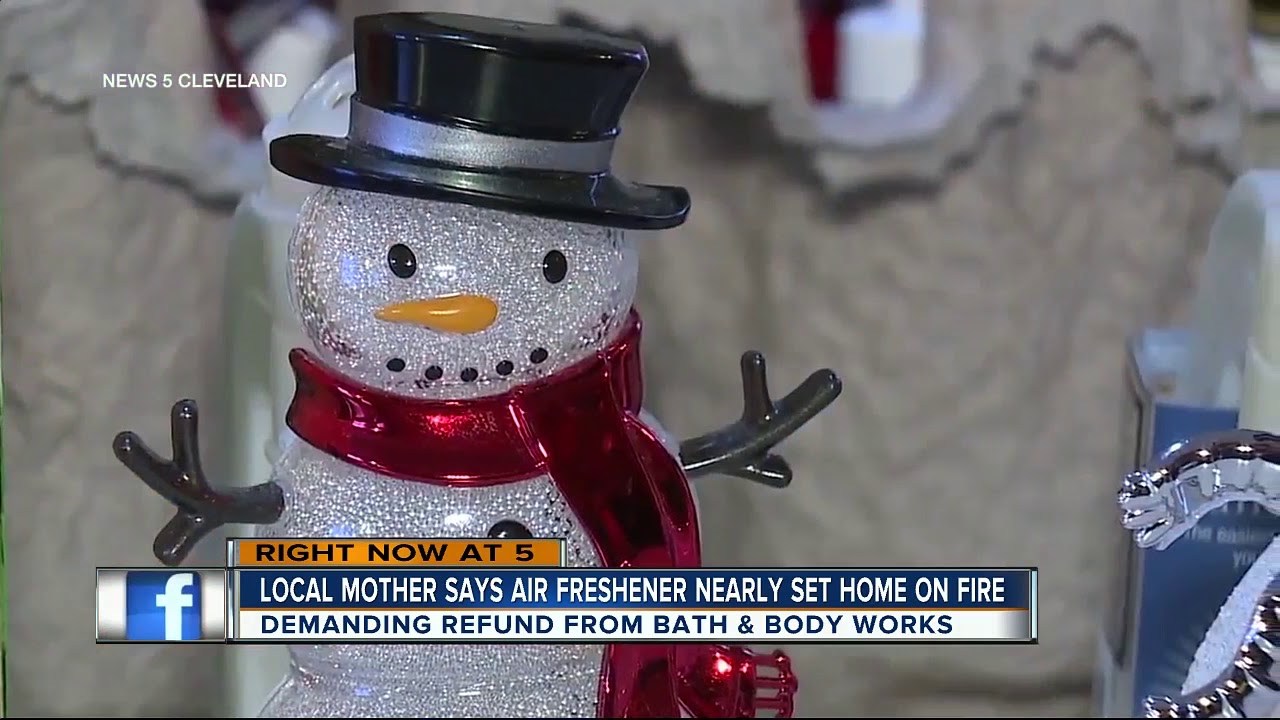 Local mother says Bath & Body Works wallflower nearly set home on fire