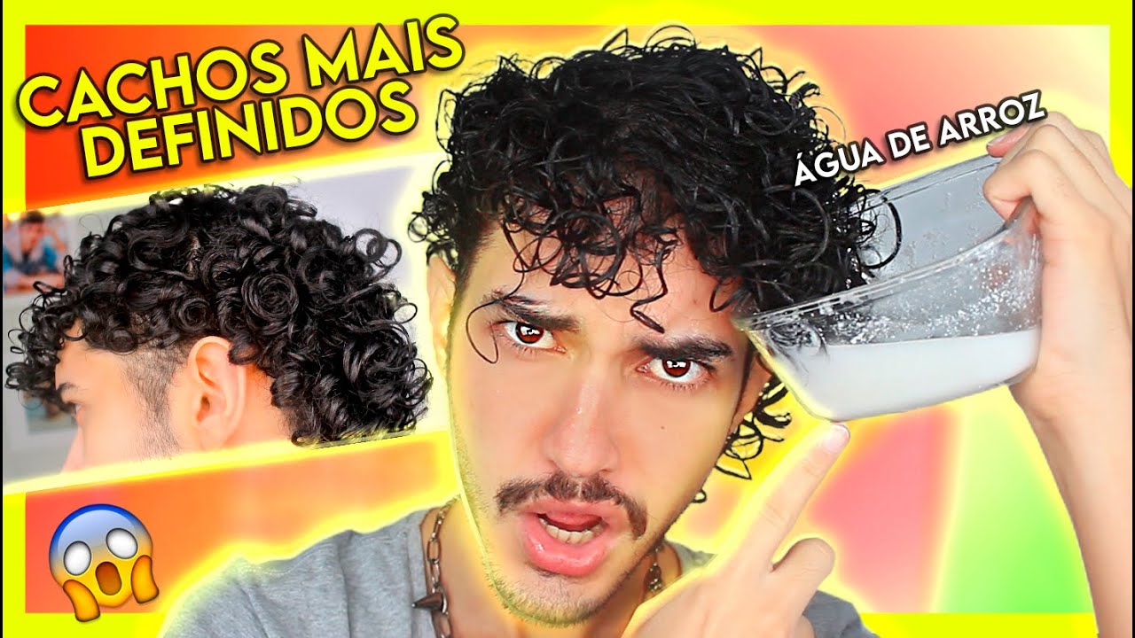 HIDRATAÇÃO CASEIRA com ÁGUA DE ARROZ | cachos perfeitos!!! 😱🤩