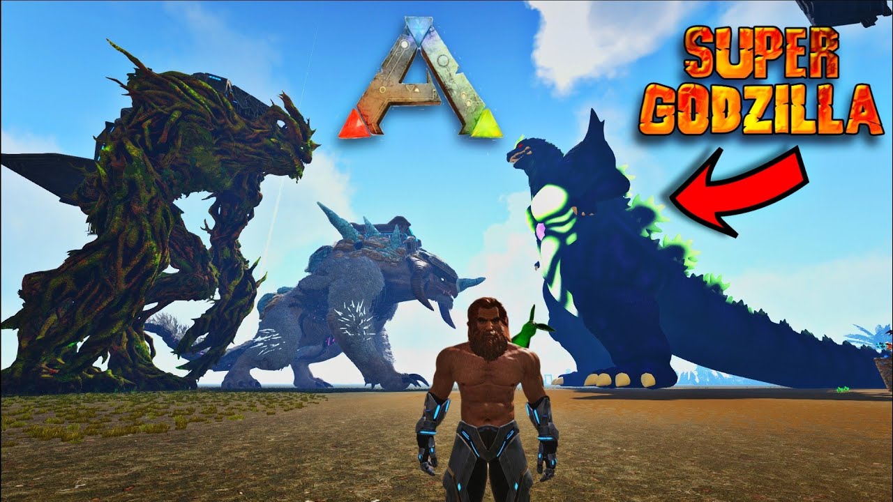 SUPER GODZILLA VS ARK BOSSES IN ARK ! | ARK Survival Evolved HINDI  | IamBolt Gaming