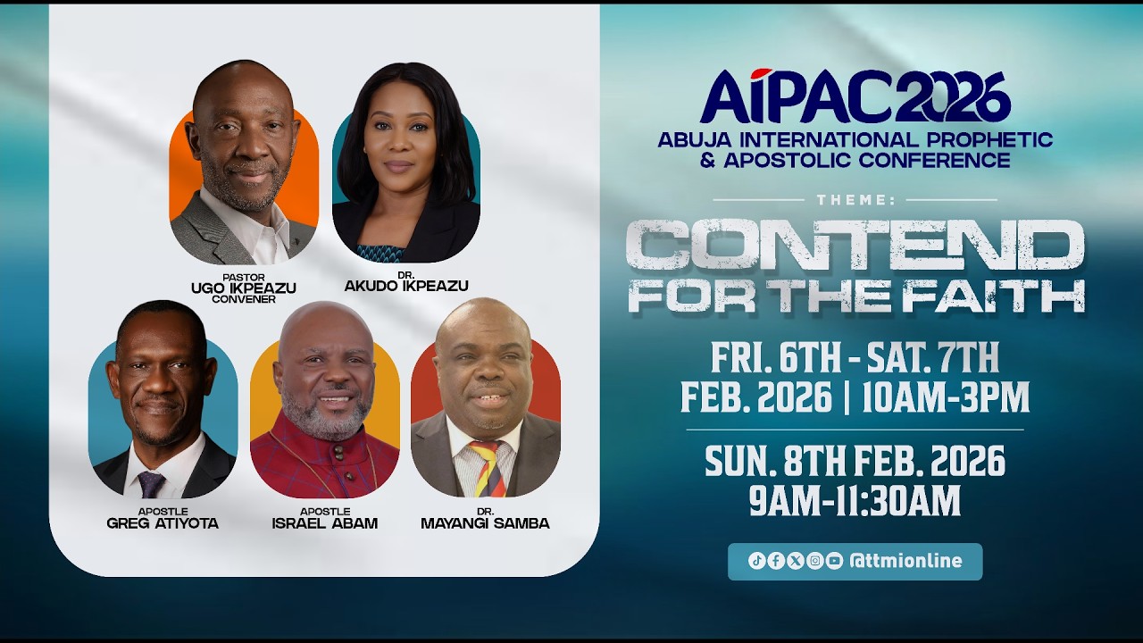 ABUJA INTERNATIONAL PROPHETIC AND APOSTOLIC CONFERENCE - AIPAC 2026 DAY 1