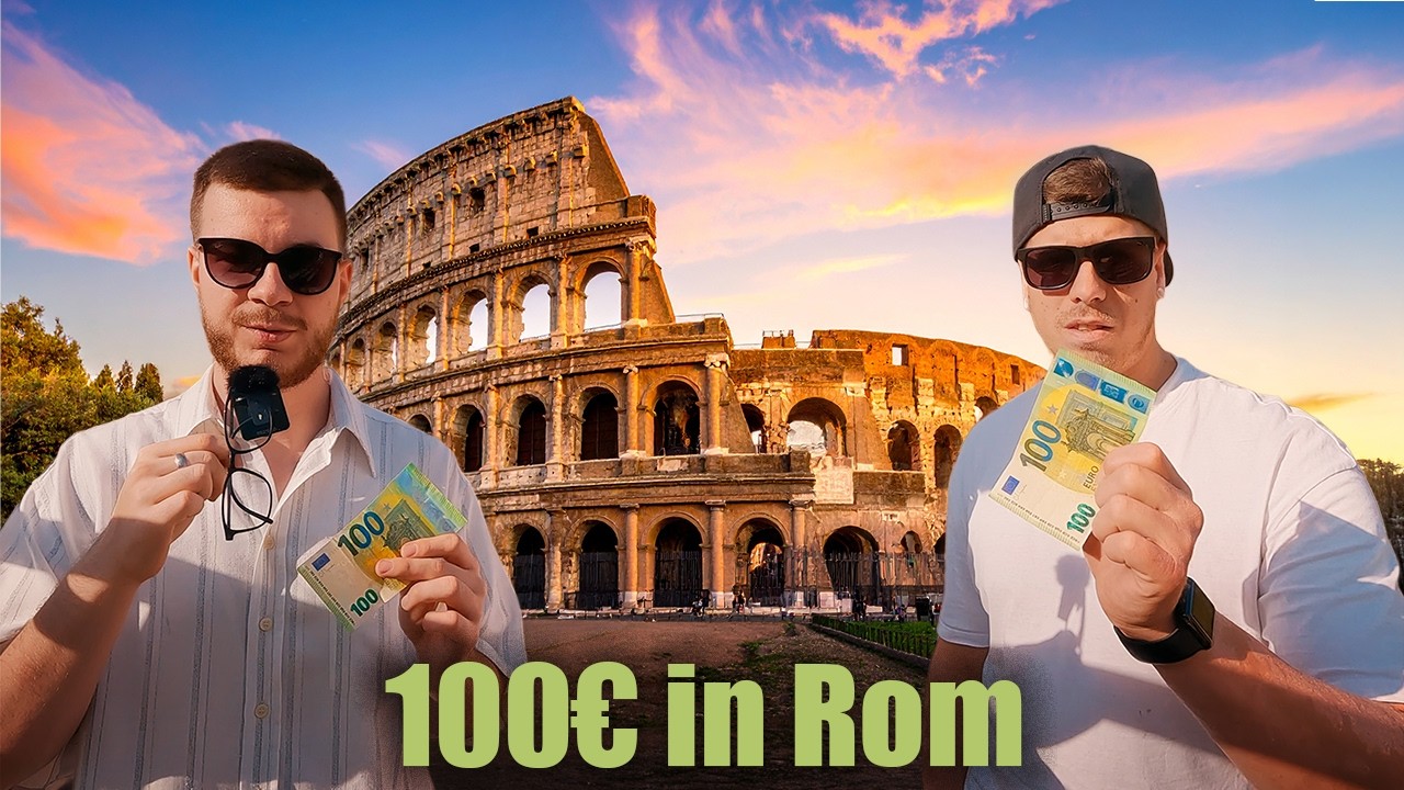 24 Stunden in Rom mit 100&euro; 🍕🇮🇹