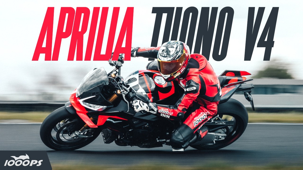 Aprilia Tuono V4 Factory 2025 im Test: Leistungsloch weg? V4 Sound noch da?