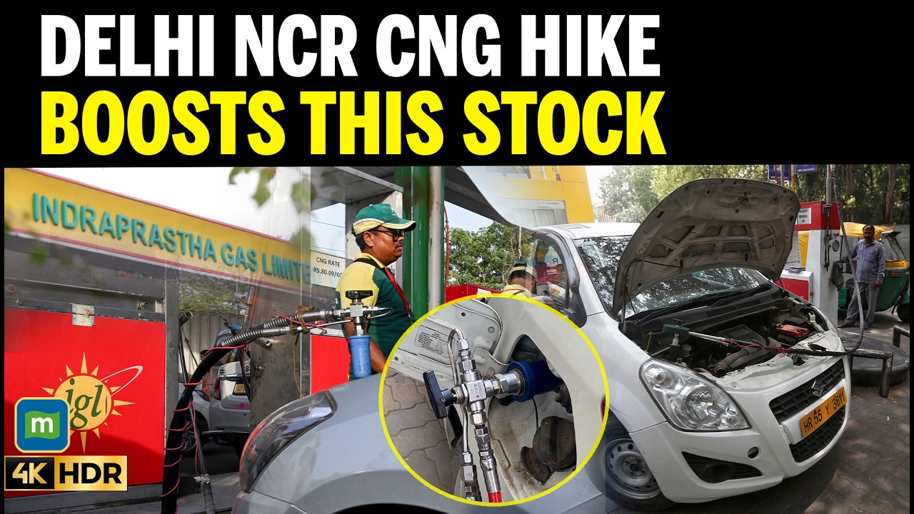 IGL Shares Jump After CNG Price Hike | Delhi NCR Fuel Update