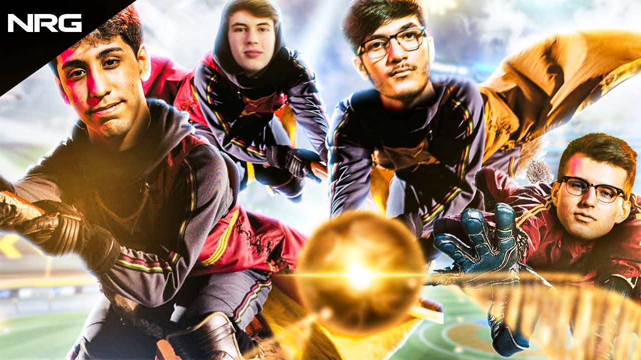 Rocket League Pros compete in Quidditch