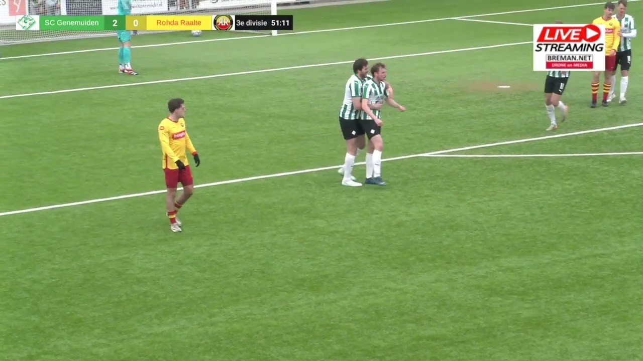 15-02-2025 Samenvatting wedstrijd SC Genemuiden - Rohda Raalte