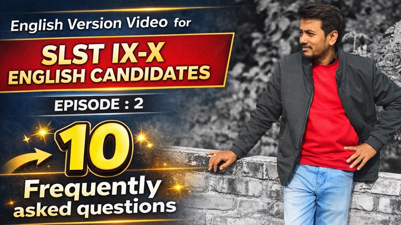 SLST IX-X English Interview Questions 2026 | For English Candidates | EP : 2 | Sougata's Diary |