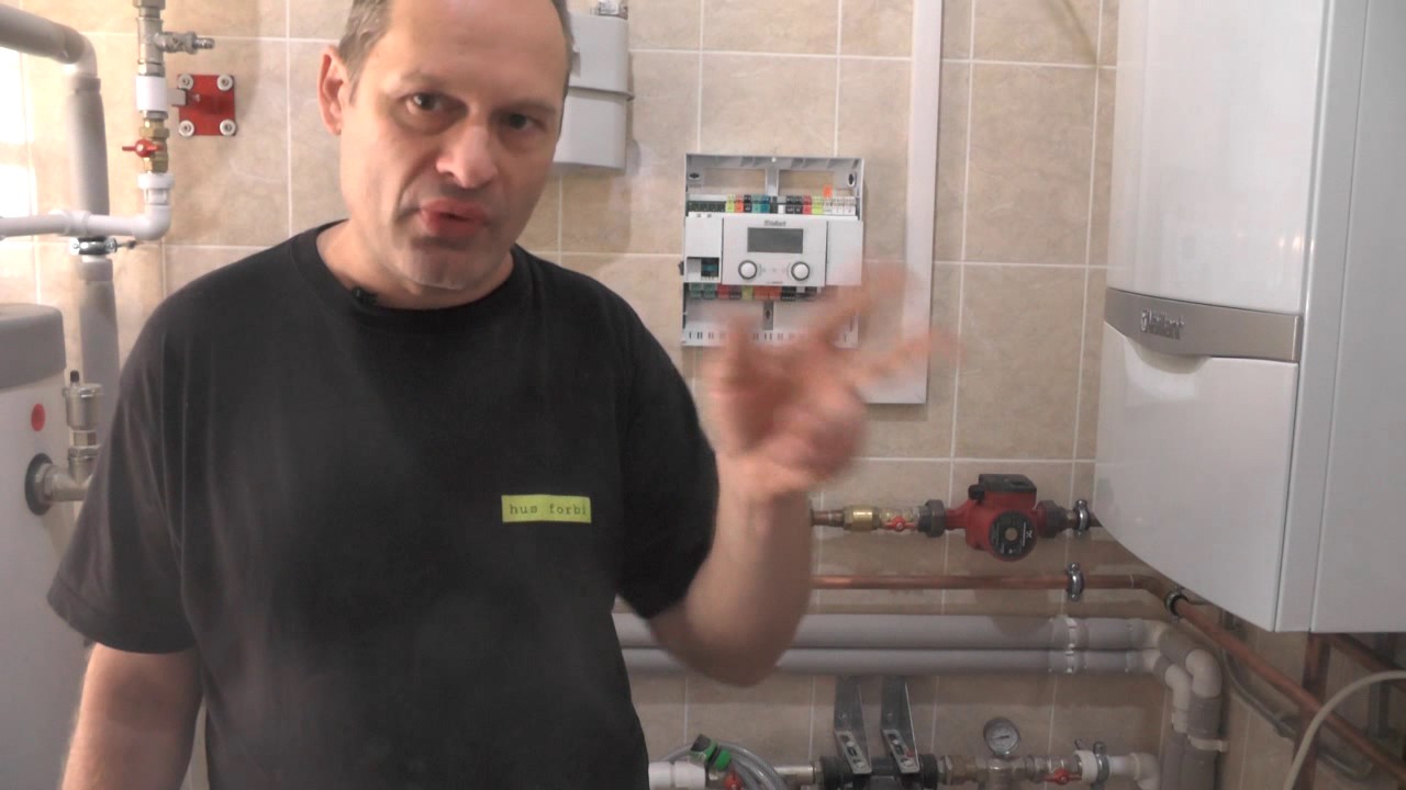 Монтаж  автоматики котельной calorMATIC 630 от   Vaillant