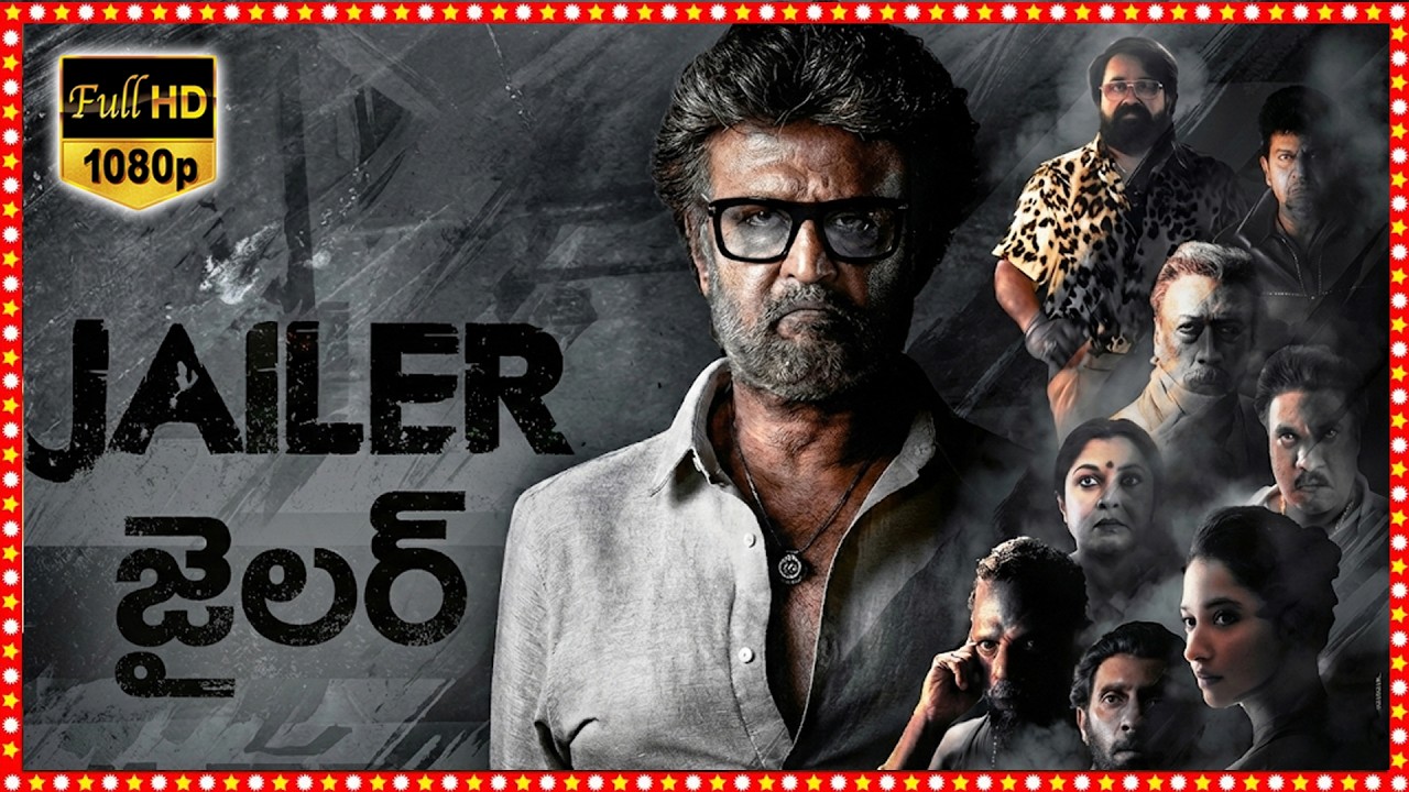 Superstar Rajinikanth Jailer Telugu Superhit  Full HD Film | Mohanlal | Tamanna | Shivraj Kumar