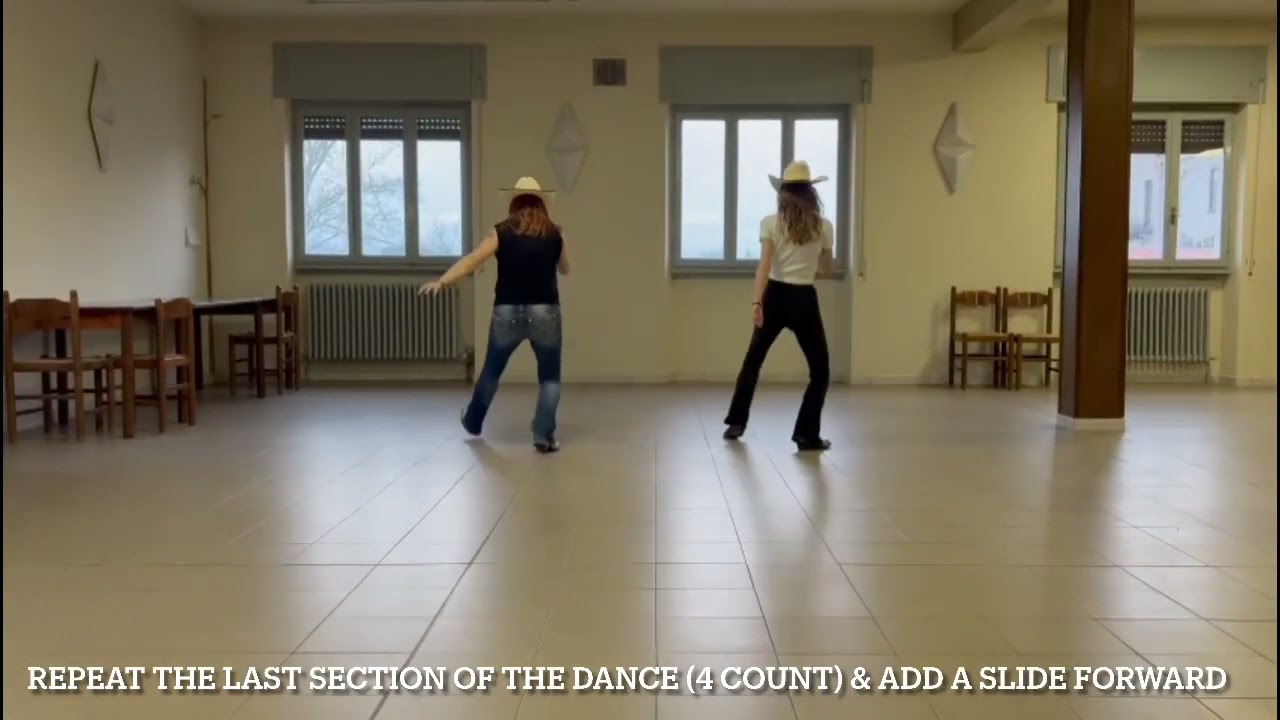 DIRT RICH Line Dance | choreo by Silvia Denise Staiti & Aurora Carasso
