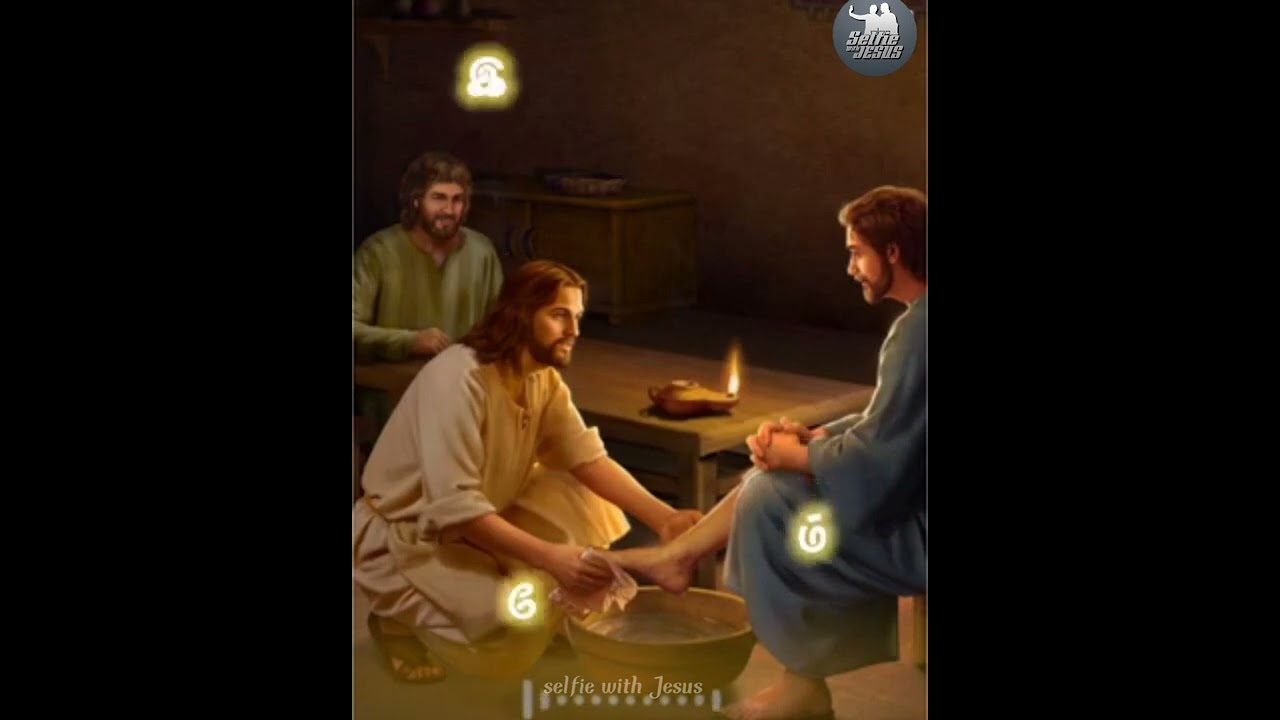 paathakal kaluvi panividai / Maundy Thursday tamil status video/ washing of feet / holy week tamil