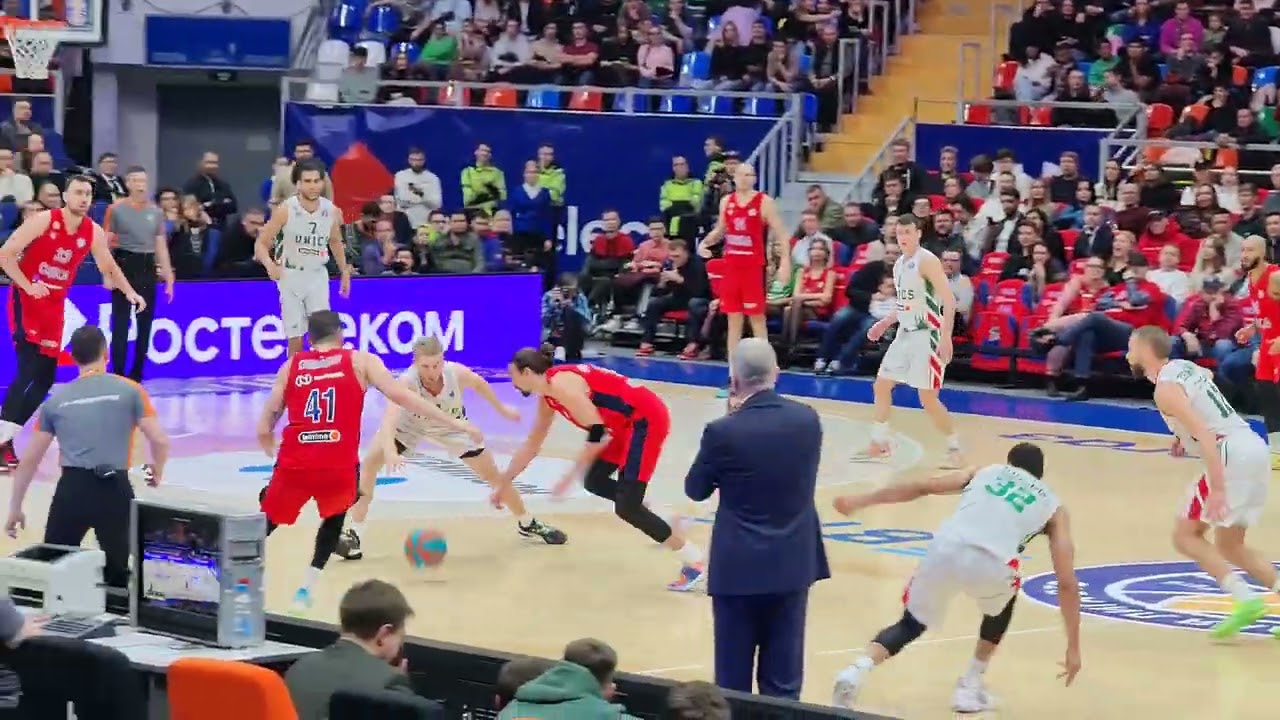 ПБК ЦСКА - UNICS KAZAN 92:79 Атмосфера 10.11.22