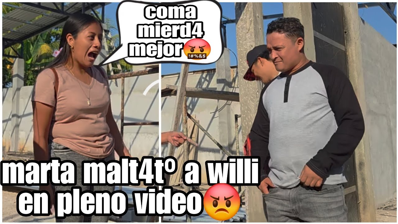 Marta terminó remat4ndo con Willi despúes de enterarse de lo de Norma con Abelardo😱