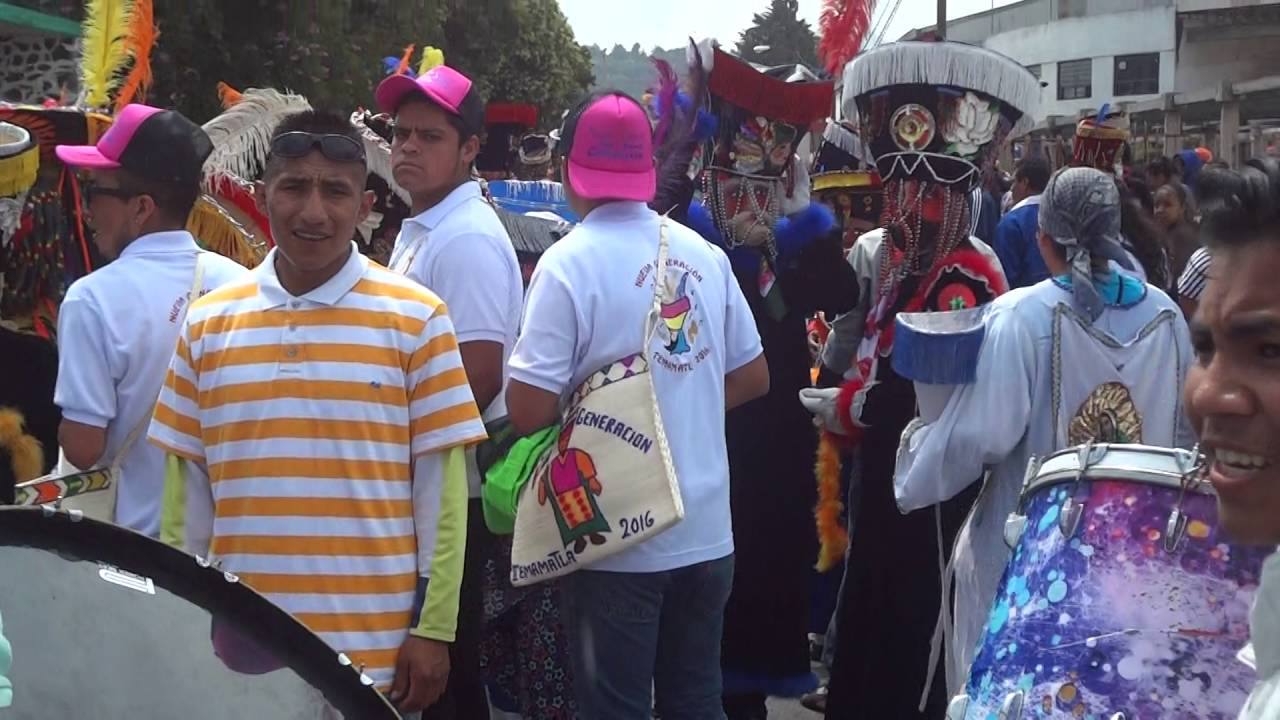 CHINELOS BANDA AZTLAN EN TEMEMETLA 2016