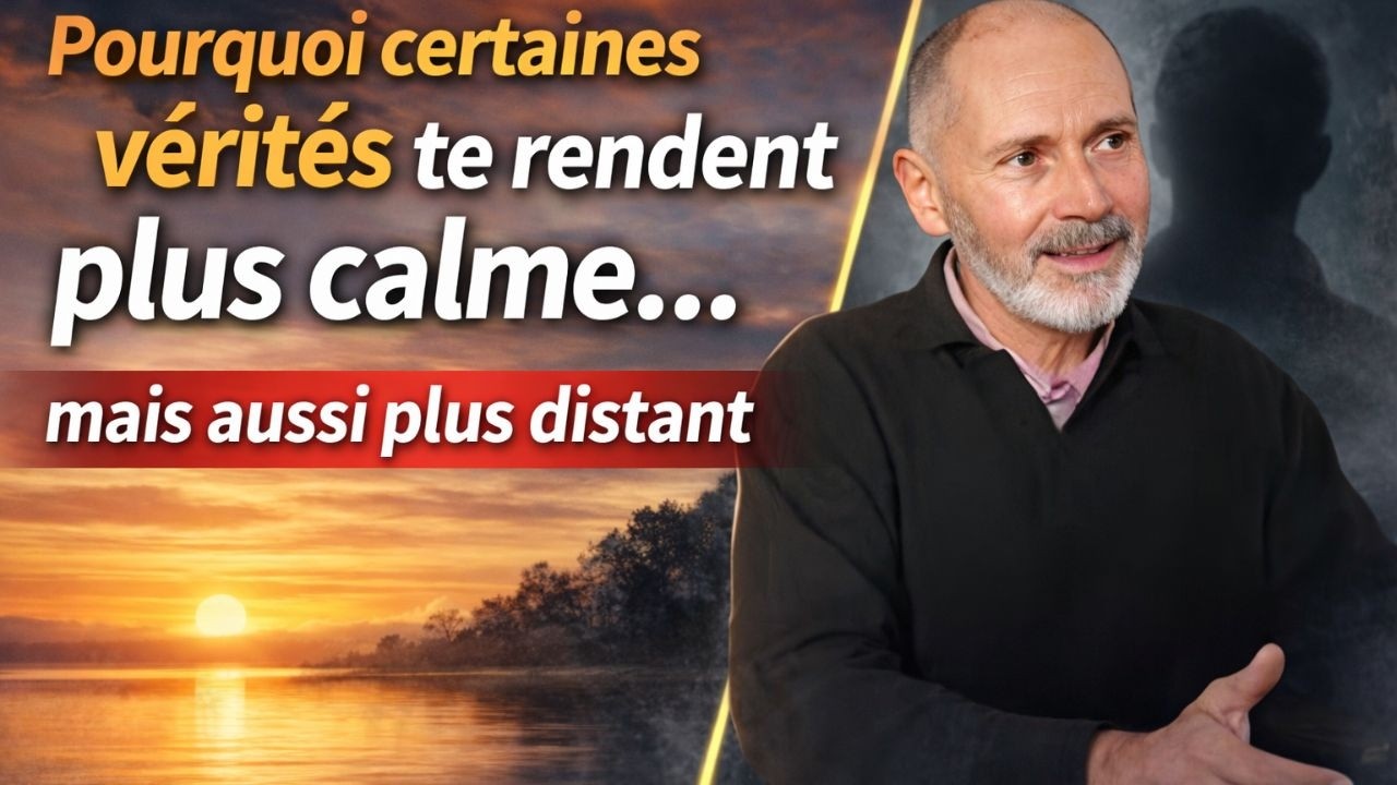 Pourquoi certaines vérités te rendent plus calme… mais aussi plus distant