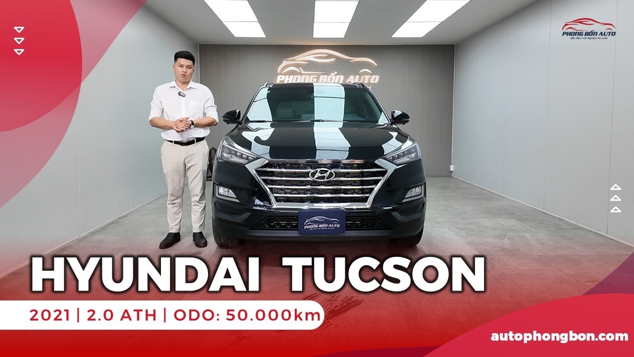 🔴HYUNDAI TUCSON, sx 2021, động cơ 2.0 ATH, số tự động, máy xăng,  ODO: 50.000km💥