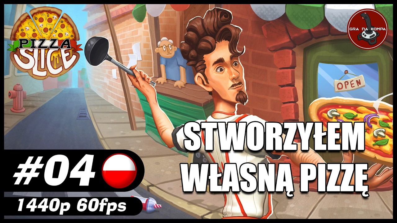 Stworzyłem własną pizzę || #4 || Pizza Slice gameplay PL