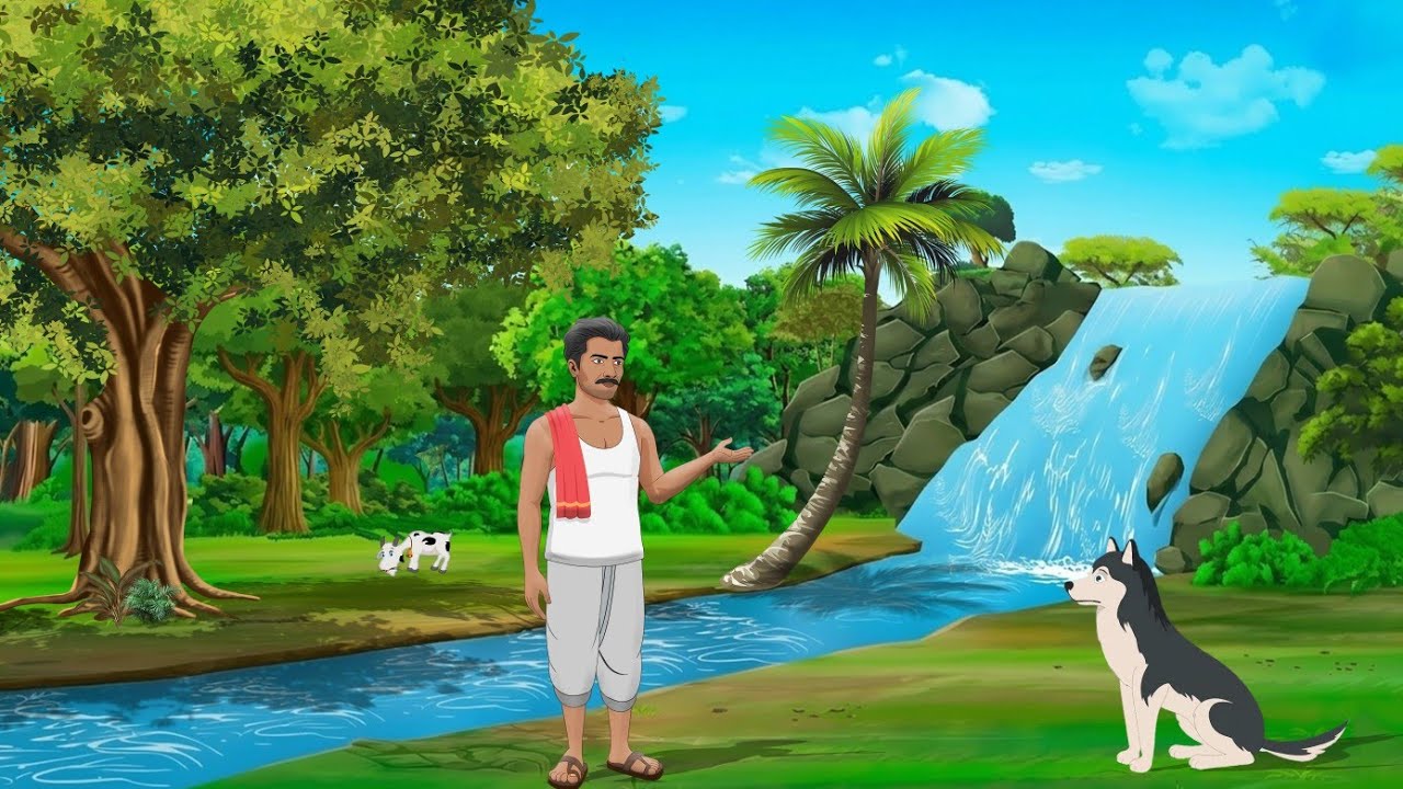 श्रापित कुत्ता हिंदी कहानी | jadui kahaniya | Moral stories | hindi kahaniya | Cartoon videos
