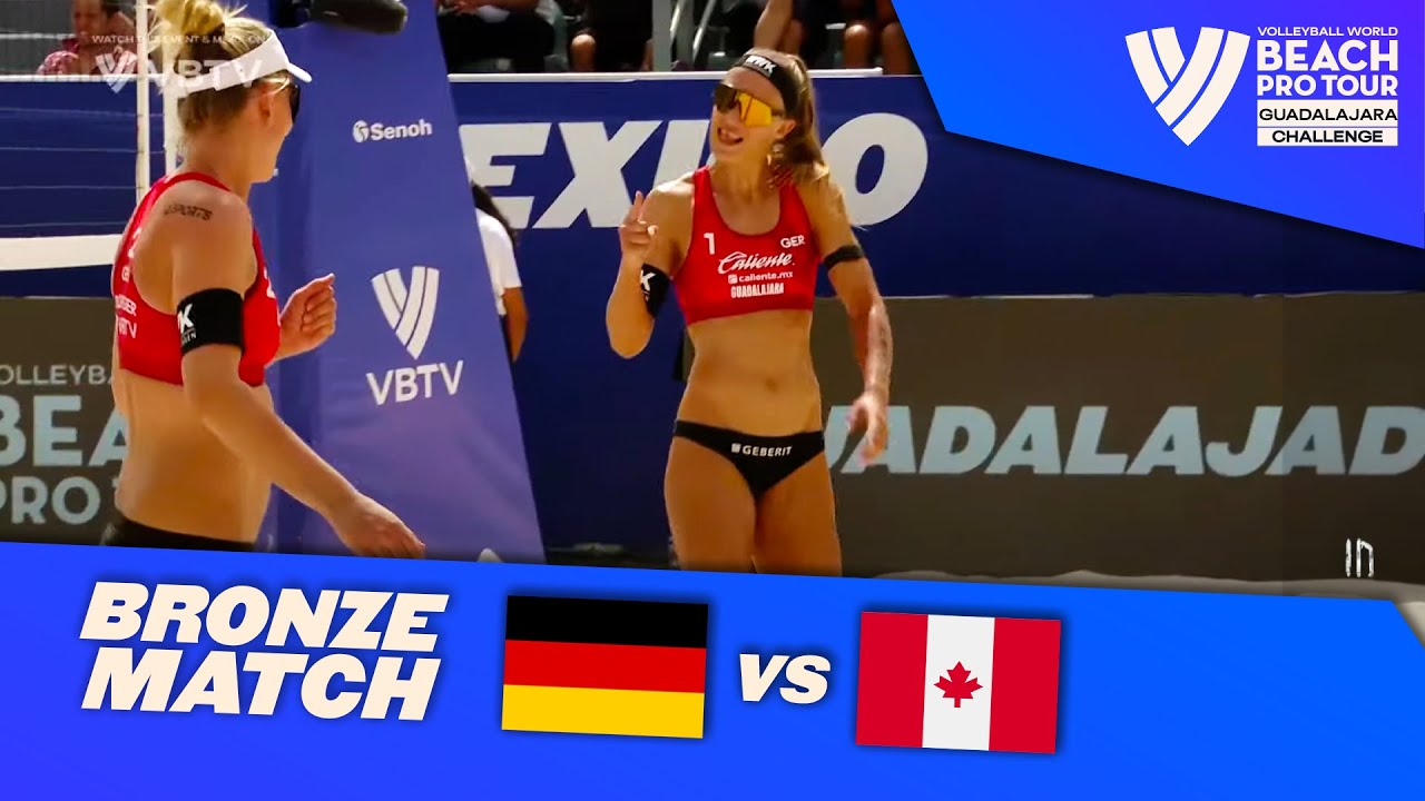 Ittlinger/Borger vs. Bansley/Bukovec - Bronze Match Highlights Guadalajara 2024 #BeachProTour