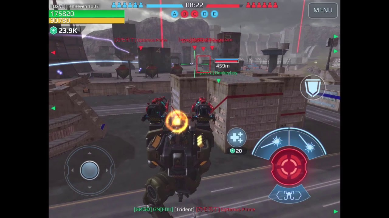 war robots SPAWN raid