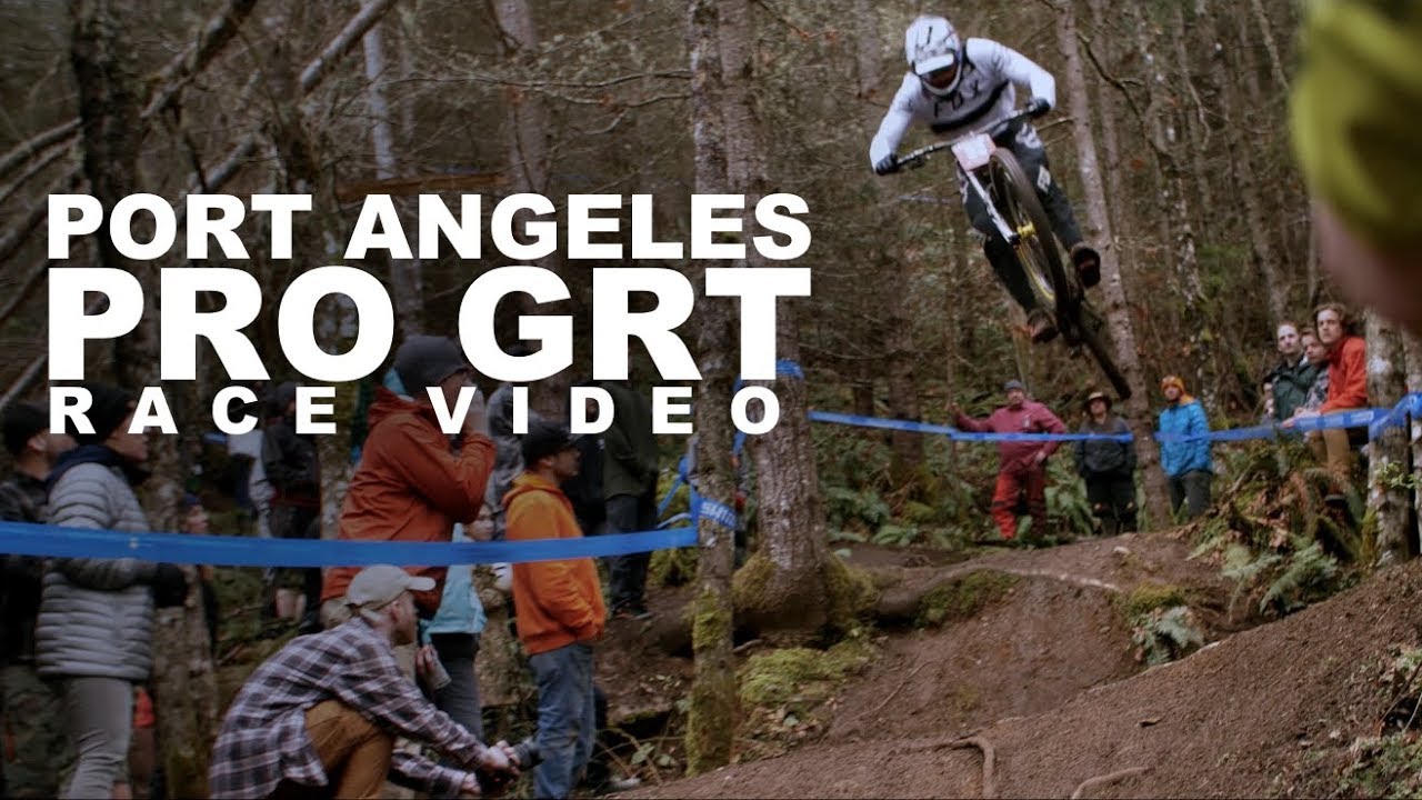 Downhill Race Action - Pro GRT, Port Angeles, Washington