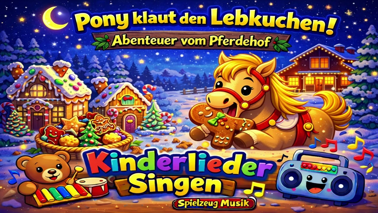 Pony klaut den Lebkuchen 🍪🐴 | Abenteuer vom Pferdehof