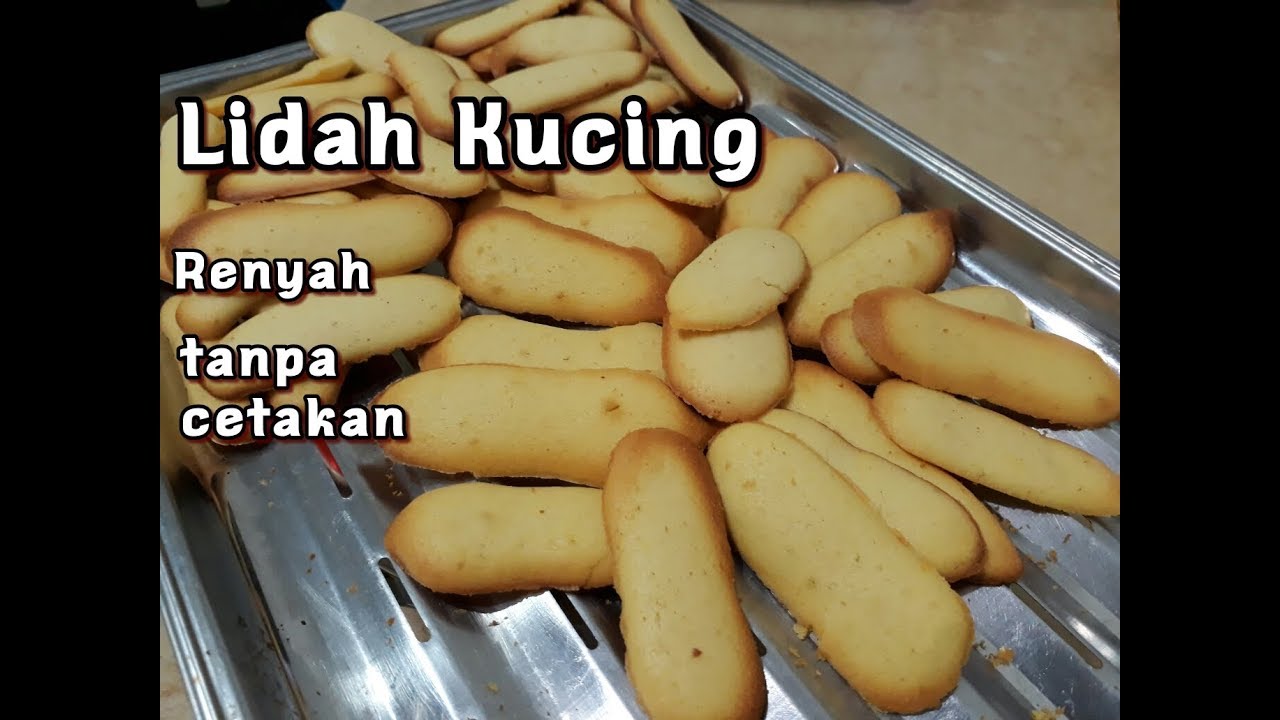 Resep Lidah kucing renyah tanpa cetakan-Lidah kucing kue lebaran