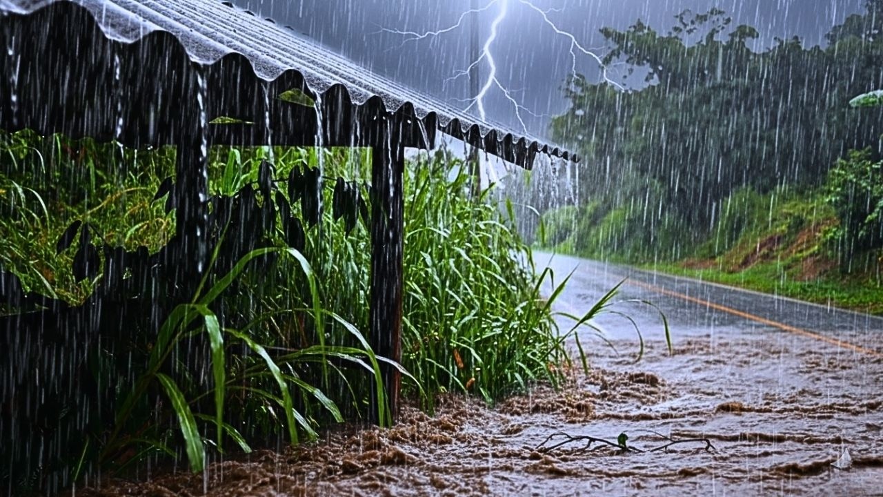 Relaxing Rain Sounds 🌧️ | Deep Sleep Support for Anxiety Relief and Mental Calm Tonight