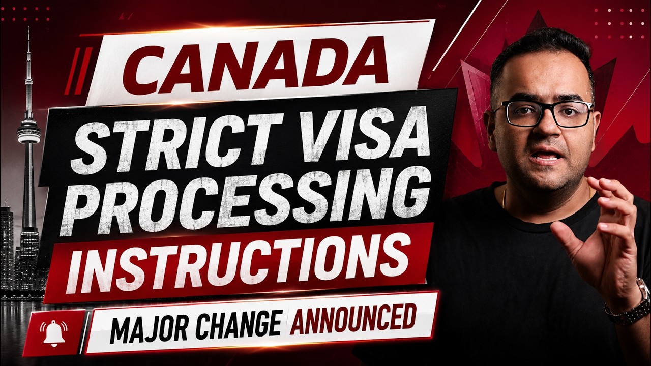 New Changes in Processing Instructions - Study Visa for Canada Immigration News Latest IRCC Updates