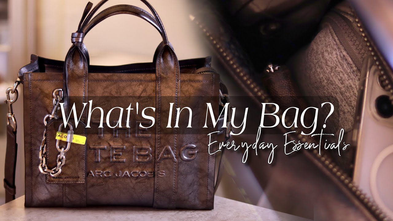 WHAT’S IN MY BAG? MARC JACOBS THE TOTE BAG