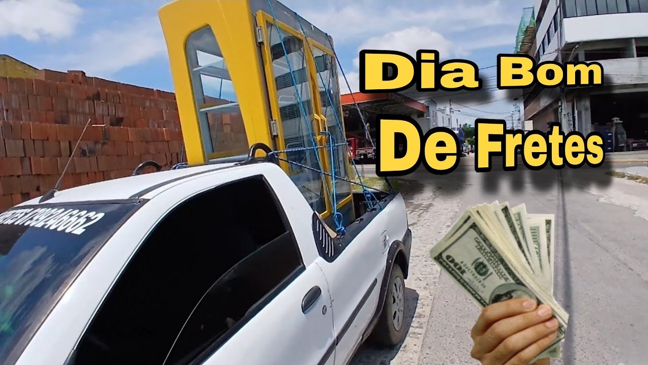 Dia 🌞 Bom De Fretes E Mudanças Com A Fiat Strada |Felipe Fretes| 🚚✨️