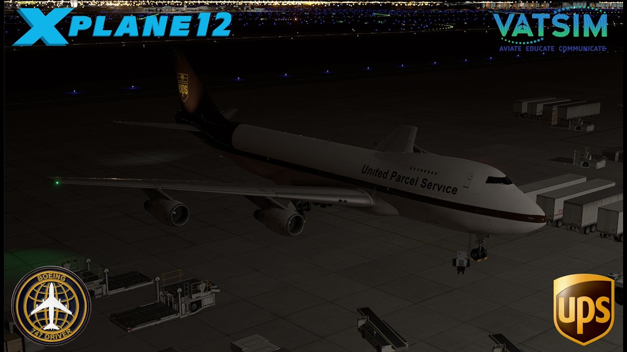 747-200F | Taking This Beast Back to the Worldport  | MCO - SDF | X-Plane 12 *LIVE*