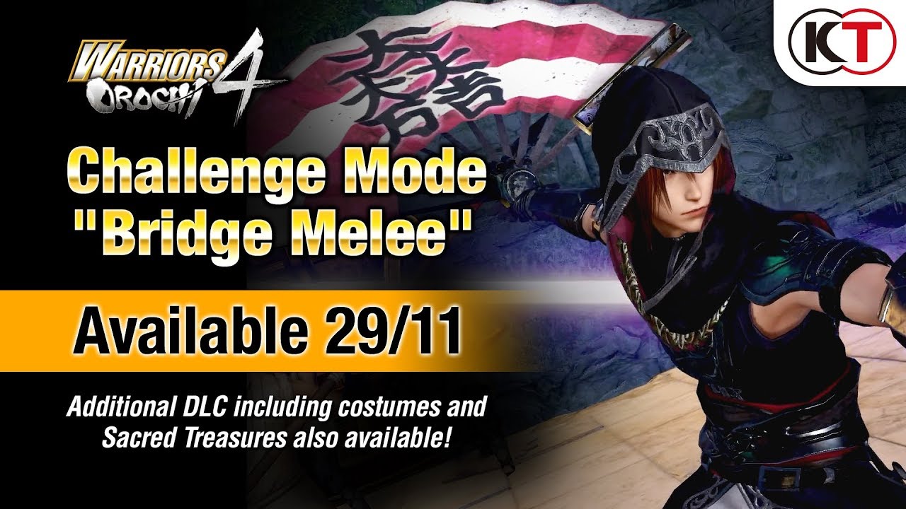 Warriors Orochi 4: Brand-New Challenge Mode - Bridge Melee