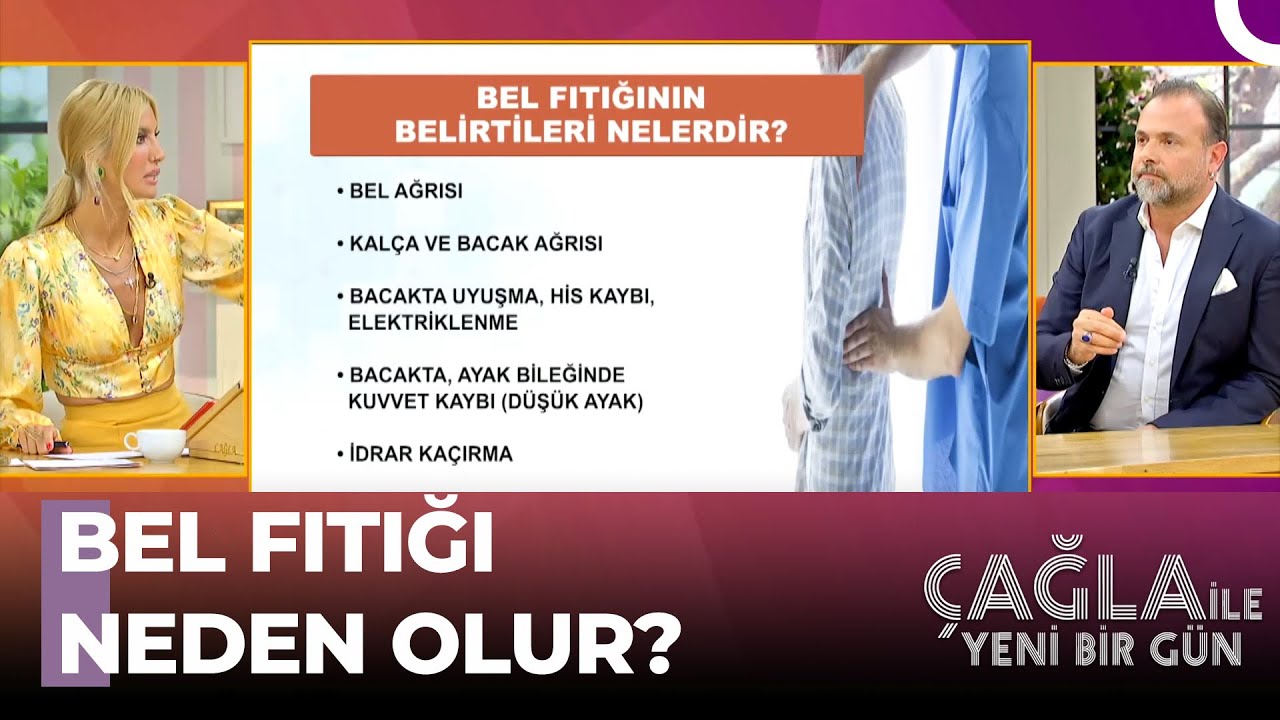 Bel Fıtığı Olup Olmadığını Nasıl Anlarız? - Çağla İle Yeni Bir Gün 664. Bölüm