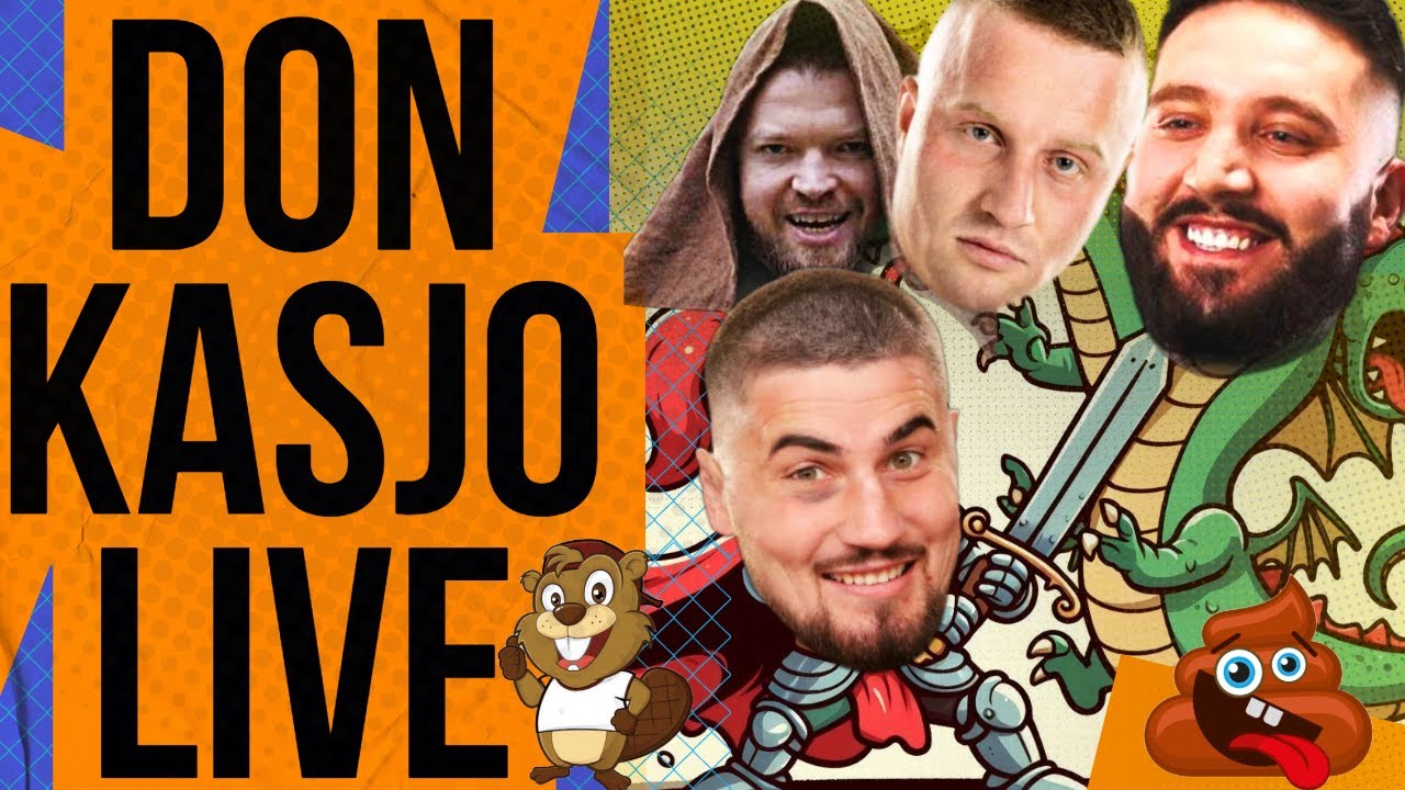 Boxdel i spółka czyli czekamy na film - DON KASJO LIVE - 11.09.24 - Q&A Boxdel Natan Wardęga Denis