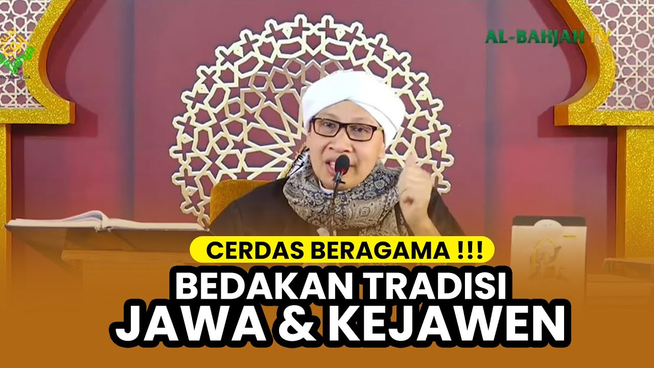 CERDAS BERAGAMA ❗❗ Bedakan Tradisi Jawa dan Kejawen - Buya Yahya Menjawab